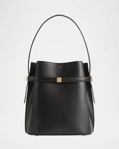 TOTÊME BELTED NAPA LEATHER BUCKET BAG