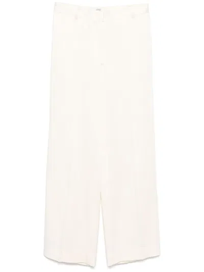 TOTÊME CREPE DE CHINE TROUSERS