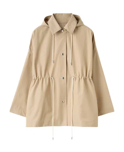 TOTÊME HOODED DRAWSTRING PARKA