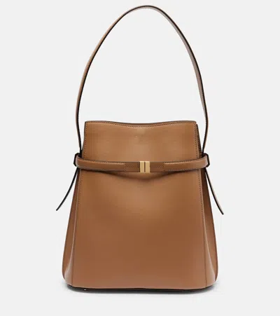TOTÊME LEATHER BUCKET BAG