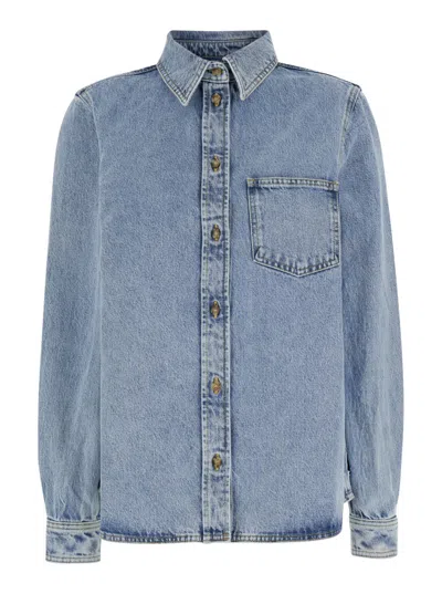 TOTÊME DENIM REGULAR FIT SHIRT