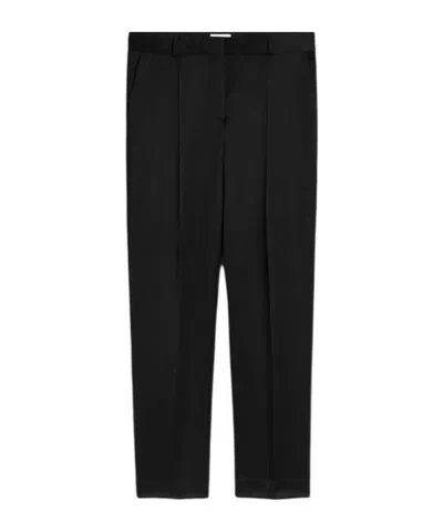 TOTÊME LOW-WAIST SATIN TROUSERS