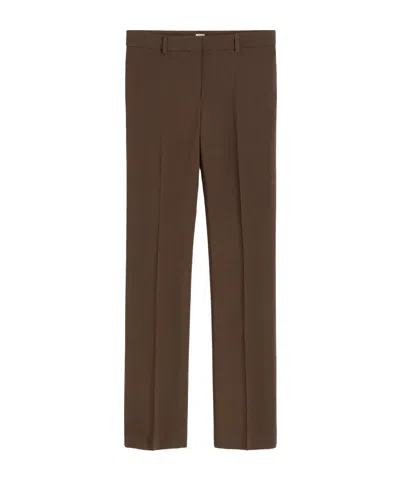 TOTÊME LOW-WAIST SLIM TROUSERS