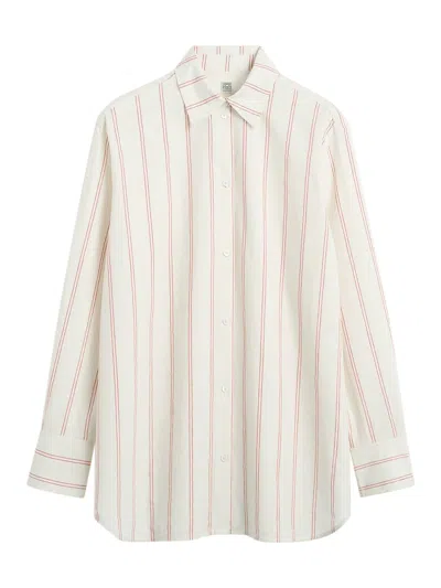 TOTÊME OVERSIZED STRIPED SHIRT