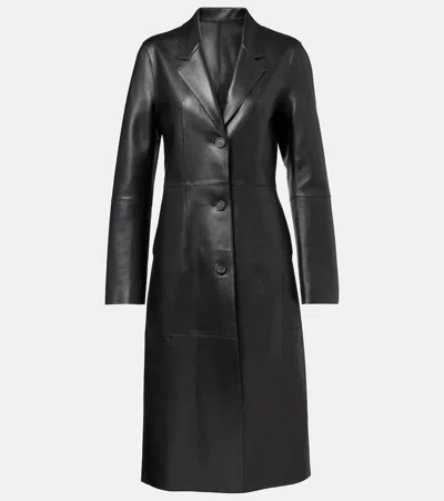 TOTÊME PANELED LEATHER COAT