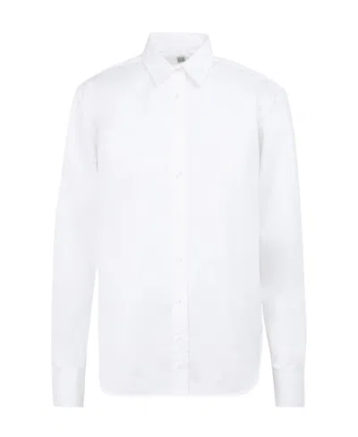 TOTÊME TOTÊME CLASSIC COLLARED BUTTON-UP SHIRT