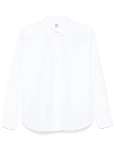 TOTÊME SIGNATURE COTTON SHIRT