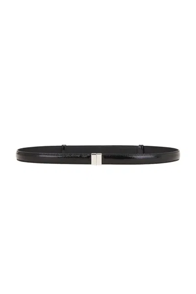 TOTÊME SLIDE CLASP NAPLACK LEATHER BELT