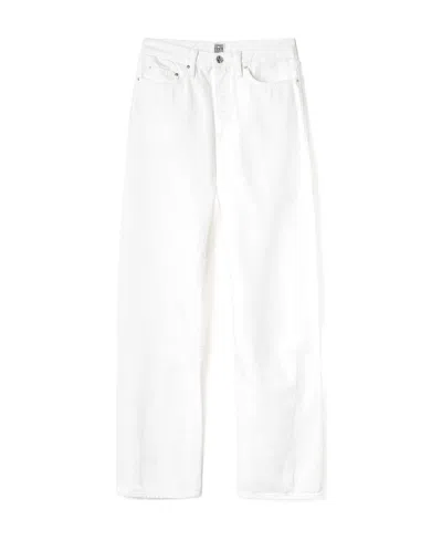 TOTÊME TOTME HIGH-WAISTED STRAIGHT LEG JEANS