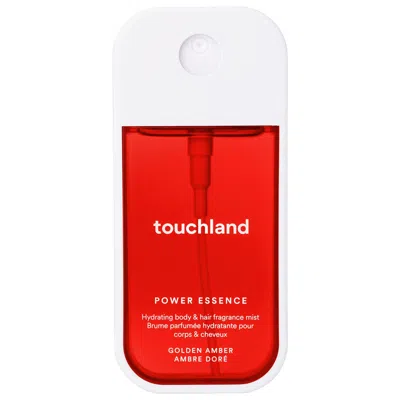 TOUCHLAND GOLDEN AMBER POWER ESSENCE BODY & HAIR FRAGRANCE MIST GOLDEN AMBER 2 OZ / 60 ML