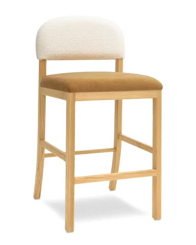 TOV FURNITURE TOV FURNITURE CALLA PERFORMANCE VELVET COUNTER STOOL