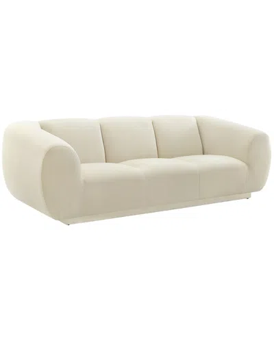 TOV FURNITURE TOV FURNITURE EMMET CREAM VELVET SOFA