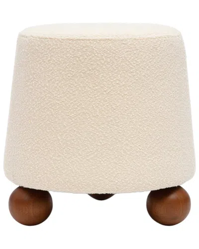 TOV FURNITURE TOV FURNITURE JAINE BOUCLE STOOL