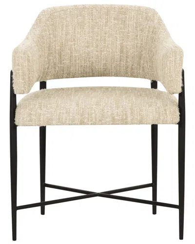 TOV FURNITURE TOV FURNITURE SEZANNE TEXTURED PERFORMANCE BOUCLE DINING CHAIR