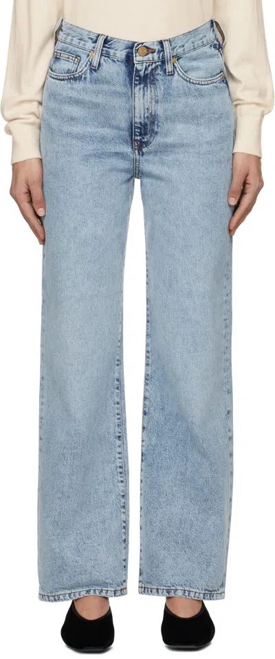 TOVE BLUE SOFIE RELAXED LEG JEANS