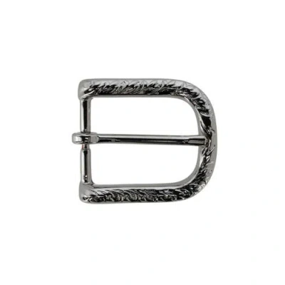 TRAFALGAR TRAFALGAR 30MM ITALIAN RIPPLED TEXTURED SOLID BRASS HARNESS BELT BUCKLE