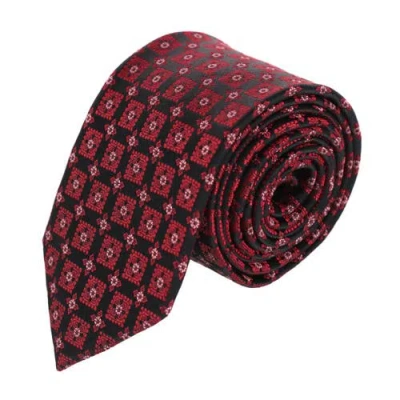 TRAFALGAR TRAFALGAR AZZIMATO DIAMOND STATELY SILK NECKTIE