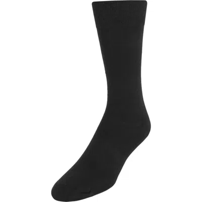 TRAFALGAR TRAFALGAR SASHA SOLID COLORED MID-CALF PIMA COTTON SOCKS