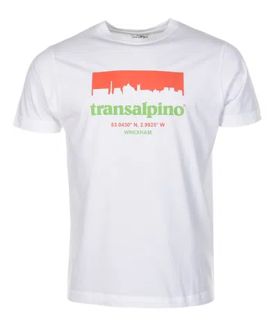 TRANSALPINO WREXHAM SKYLINE T SHIRT WHITE