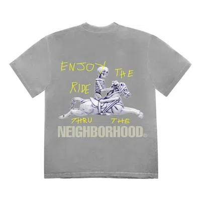TRAVIS SCOTT Travis Scott Cactus Jack X Neighborhood Carousel T-Shirt 'Grey'