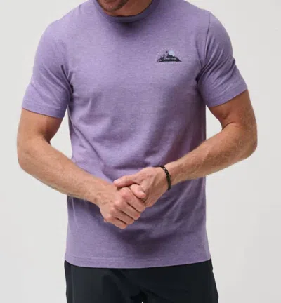 TRAVISMATHEW ROOM WITH A VIEW TEE IN HEATHER IMPERIAL