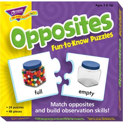 TREND ENTERPRISES INC TREND ENTERPRISES PUZZLE OPPOSITES