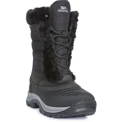 TRESPASS TRESPASS WOMENS/LADIES STALGMITE II WATERPROOF WARM WINTER SNOW BOOTS