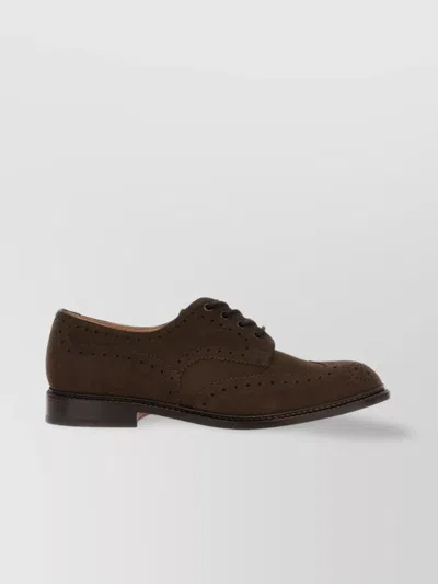 TRICKER'S LEATHER LACE-UP SHOES