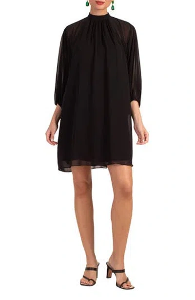 TRINA TRINA TURK TRINA TURK RHYME CHIFFON SHIFT DRESS