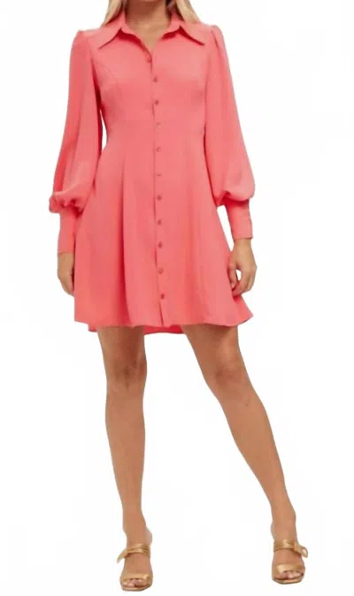 TRINA TURK LANEA DRESS IN PINK