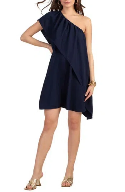 TRINA TURK TRINA TURK SATISFIED ONE-SHOULDER DRESS