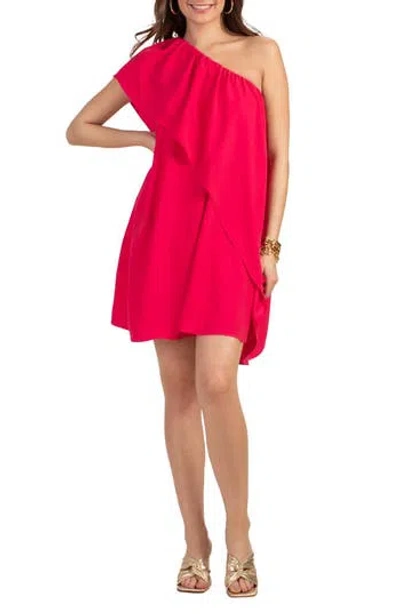 TRINA TURK TRINA TURK SATISFIED ONE-SHOULDER DRESS