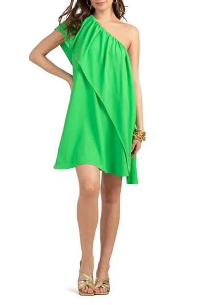 TRINA TURK TRINA TURK SATISFIED ONE-SHOULDER DRESS