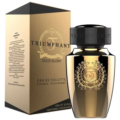 TRIUMPHANT TRIUMPHANT MEN'S GOLD GLORY EDT 3.4 OZ FRAGRANCES 875990002217