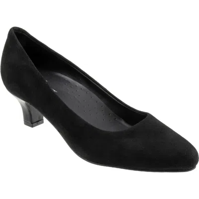 TROTTERS TROTTERS KATE POINTED TOE KITTEN HEEL PUMP