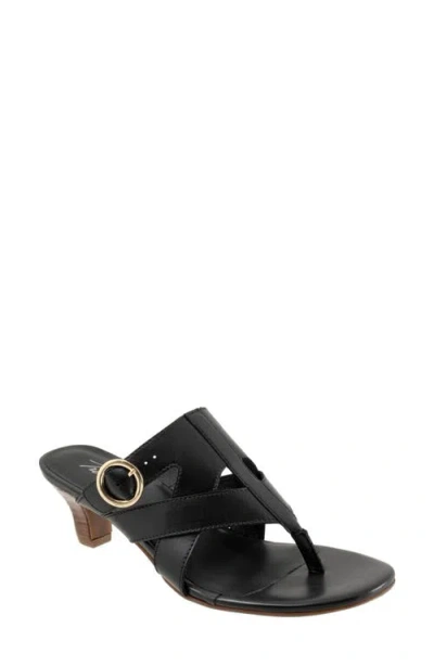 TROTTERS TROTTERS NIKKI KITTEN HEEL FLIP FLOP