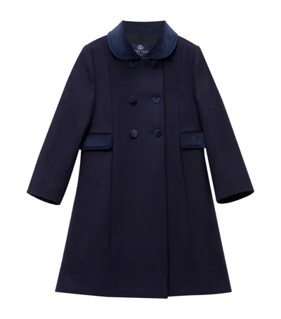 TROTTERS WOOL DOUBLE-BREASTED COAT