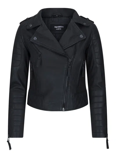 TRUCLOTHING CROSS ZIP MOTORCYCLE BRANDO LEATHERJACKET