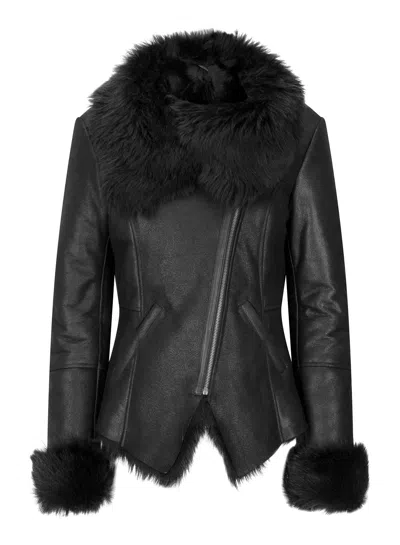 TRUCLOTHING SHORT TOSCANA SHEEPSKIN WINTER JACKET