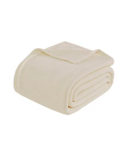 TRUE NORTH BY SLEEP PHILOSOPHY MICROFLEECE BLANKET, FULL/QUEEN