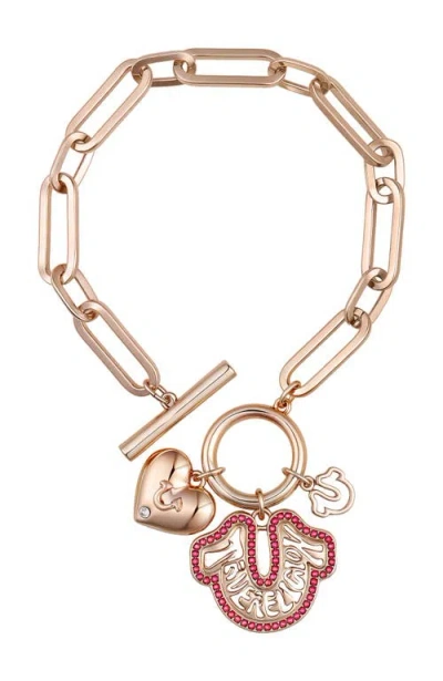 TRUE RELIGION TRUE RELIGION CHARMY LINK BRACELET