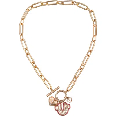 TRUE RELIGION TRUE RELIGION CHARMY LINK NECKLACE