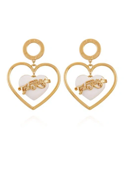 TRUE RELIGION TRUE RELIGION HEART STATEMENT EARRING