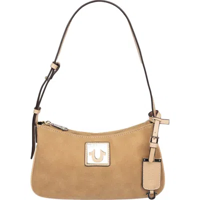 TRUE RELIGION TRUE RELIGION HORSESHOE PLAQUE SHOULDER BAG