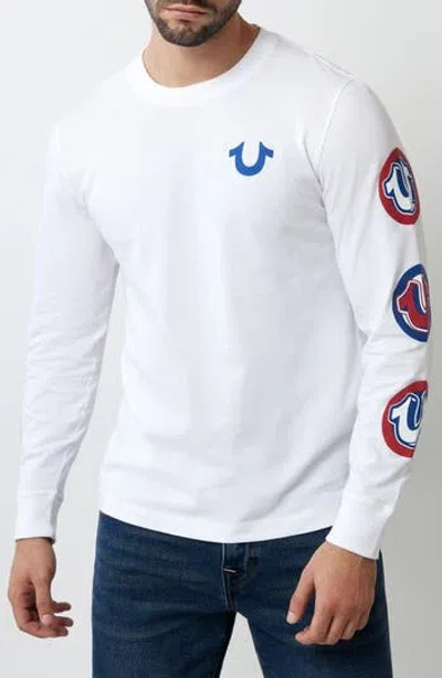 TRUE RELIGION TRUE RELIGION POP LONG SLEEVE GRAPHIC T-SHIRT