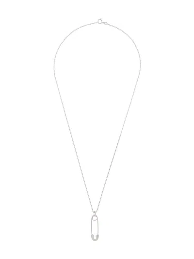 TRUE ROCKS MEDIUM SAFETY PIN PENDANT NECKLACE