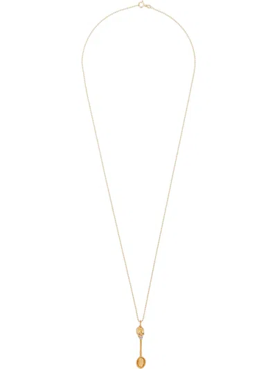 TRUE ROCKS SKULL HIGH BUMP NECKLACE