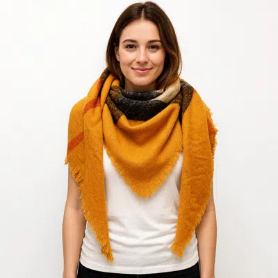 TRUEDAMES COZY PLAID WINTER BLANKET SCARF