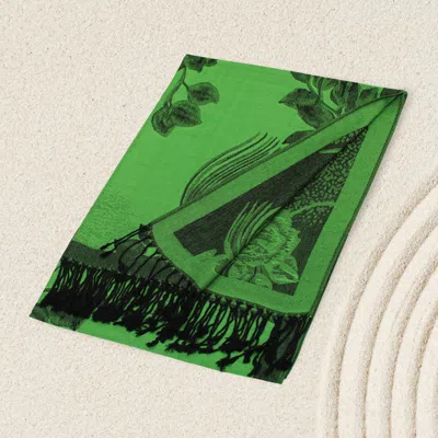 TRUEDAMES ROSE FLORAL PASHMINA REVERSIBLE SCARF SHAWL