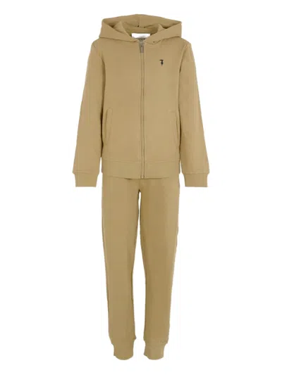 TRUSSARDI JUNIOR ZIP-UP HOODED TRACKSUIT